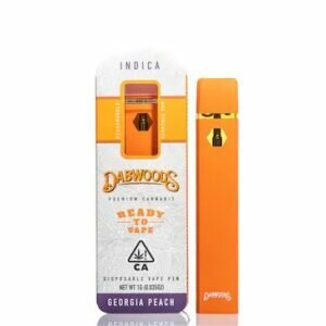 Dabwoods Disposable Full Gram Vape - Georgia Peach Dabwoods Disposable Full Gram Vape - Georgia Peach