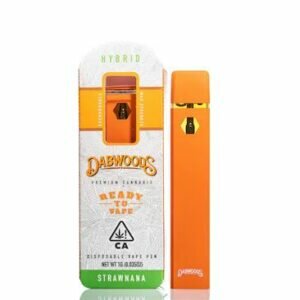 Dabwoods Disposable Full Gram Vape - Strawnana Dabwoods Disposable Full Gram Vape - Strawnana