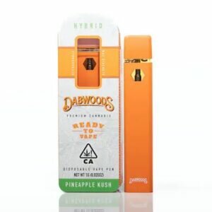 Dabwoods Disposable Full Gram Vape - Pineapple Kush Dabwoods Disposable Full Gram Vape - Pineapple Kush